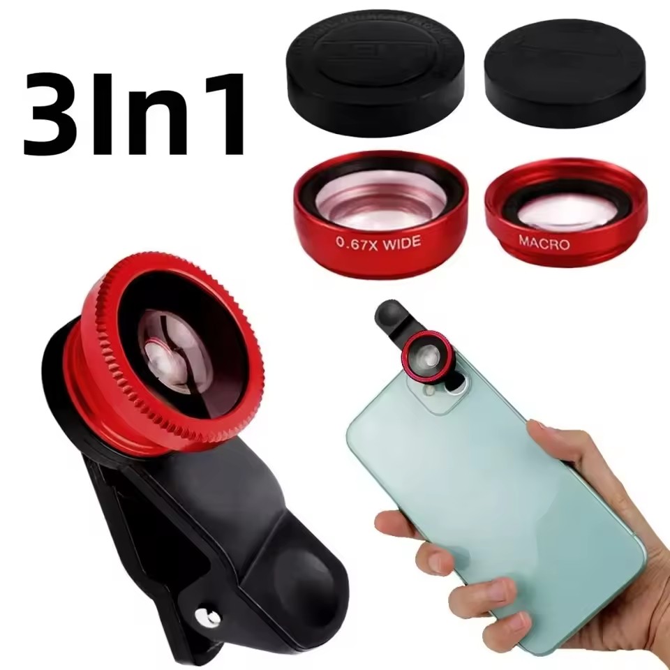 Fishing Camera - Lente 3 em 1 para celular