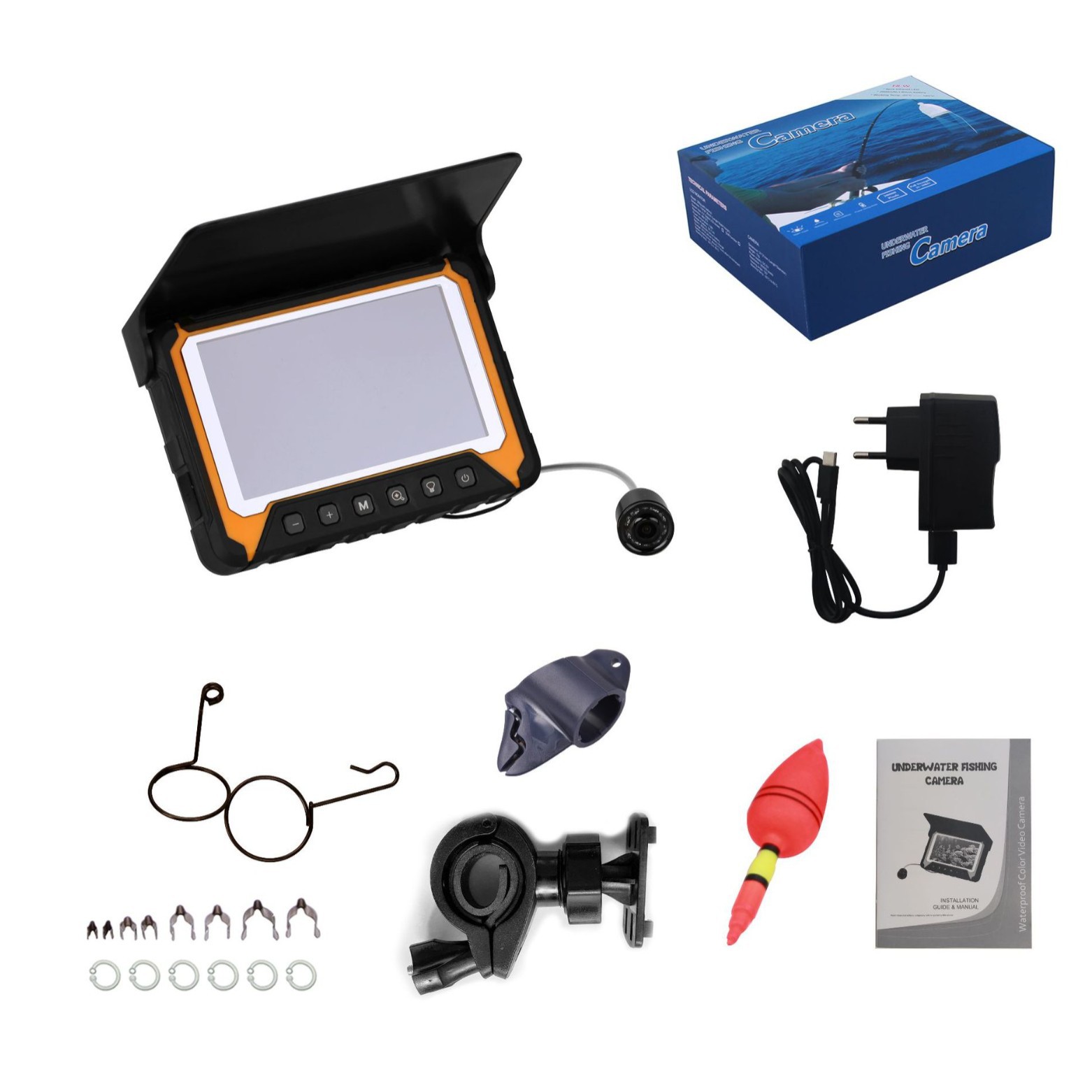 Fish Finder - Câmera de Pesca Subaquática com Tela