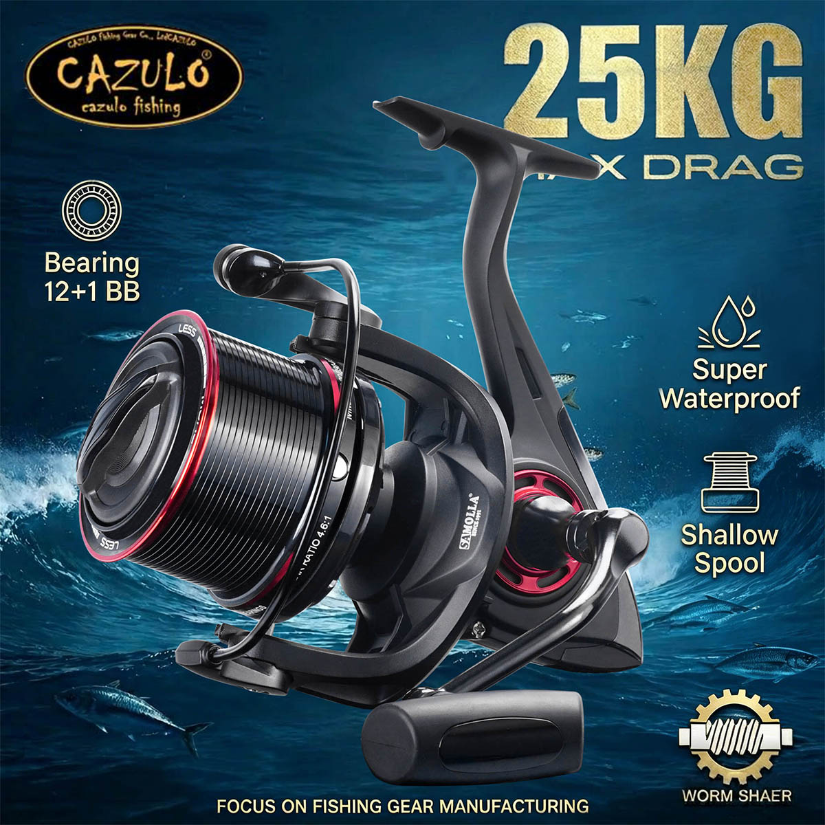 Carretilha de Pesca CAZULO Lon - Daiwa Reel Bg avaliação e preço