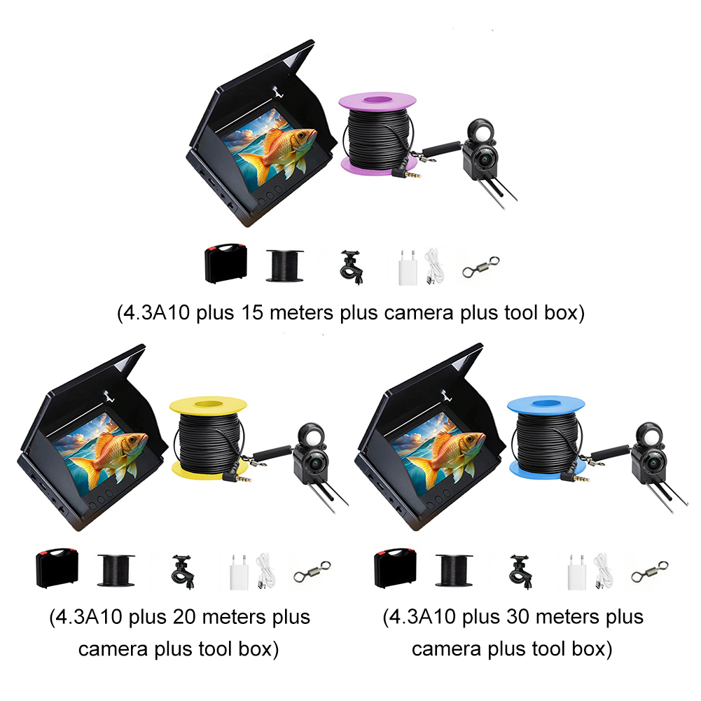 Câmera de pesca subaquática co - Fish Finder Portable avaliação e preço