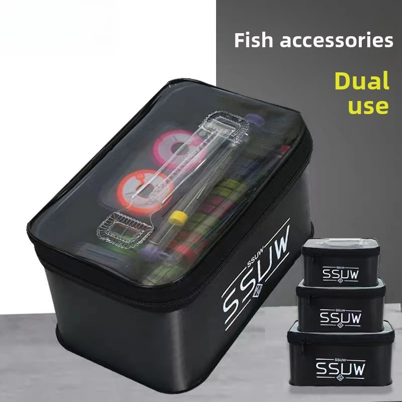 Caixa de Pesca Portátil em EVA - Fish Finder Case avaliação e preço