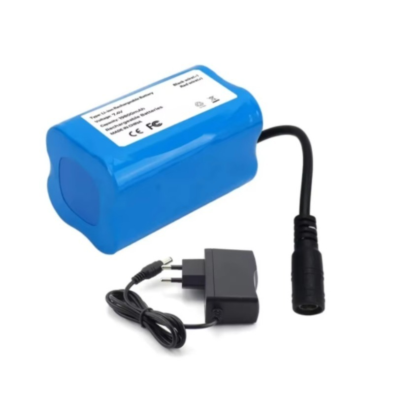 Bateria de 7.4v 19800mah com c - Fish Finder Charger avaliação e preço