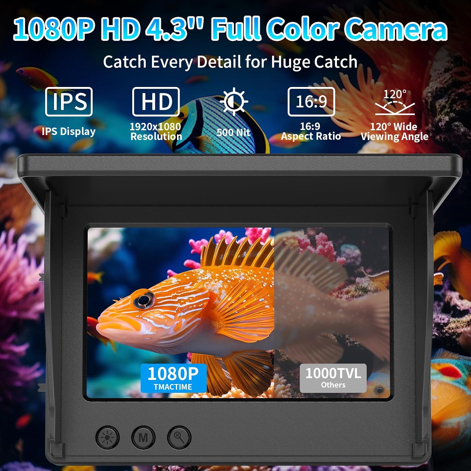 Câmera de Pesca Subaquática co - Fish Finder Cable avaliação e preço