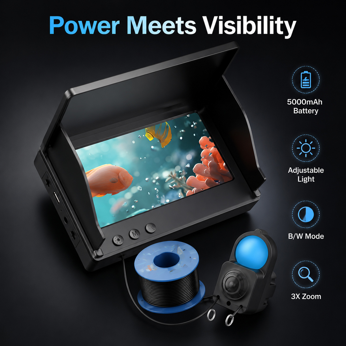 Câmera de Pesca Subaquática HD - Fish Finder Portable avaliação e preço